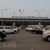 Mặt trước Cảng hàng không quốc tế Phú Bài. (Ảnh: Quốc Việt/TTXVN)