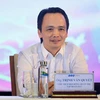 Ông Trịnh Văn Quyết, Chủ tịch Tập đoàn FLC và hãng hàng không Bamboo Airways. (Ảnh: Hoàng Anh/Vietnam+)