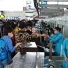 Số lượng khách đã đến và đang ở tại Đà Nẵng dự kiến đạt 80.000 hành khách. (Ảnh: Như Hà/Vietnam+)