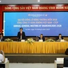 Đại hội cổ đông thường niên năm 2020 của Vietnam Airlines diễn ra sáng ngày 10/8. (Ảnh: Việt Hùng/Vietnam+)