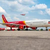 Vietjet tung ra chương trình 1,4 triệu vé máy bay khuyến mại trên toàn bộ đường bay nội địa. (Ảnh: CTV/Vietnam+)
