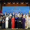 Các đại biểu tham gia tại Hội nghị thượng đỉnh doanh nhân nữ ASEAN. (Ảnh: CTV/Vietnam+)