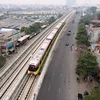 Vận hành chạy thử đường sắt đô thị Nhổn-ga Hà Nội. (Ảnh: MRB cung cấp)