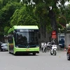 Những chiếc xe buýt điện của Vinbus đã bắt đầu chạy thử nghiệm trên một số tuyến phố nội độ. (Ảnh: Vinbus cung cấp)