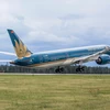 Vietnam Airlines đã nỗ lực tự thân để cắt giảm chi phí và tìm mọi cách để gia tăng doanh thu. (Ảnh: CTV/Vietnam+)