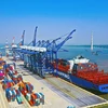 Các container hàng hóa tại Cảng Quốc tế Lạch Huyện tại Hải Phòng. (Ảnh: Đức Nghĩa/TTXVN)