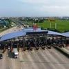Trạm thu phí BOT cao tốc Pháp Vân-Cầu Giẽ. (Ảnh: CTV/Vietnam+)