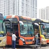 Đã có nhiều địa phương đồng ý thí điểm mở lại vận tải xe khách liên tính. (Ảnh: CTV/Vietnam+)
