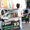 GoCar Protect tích hợp các tính năng về an toàn sức khỏe để bảo vệ tốt hơn thông qua tăng cường cho người dùng qua ba lớp “chống khuẩn X3” và mang lại sự an tâm cho tài xế và hành khách trên xe. (Ảnh: CTV/Vietnam+)