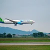 Máy bay Boeing 787-9 Dreamliner, dòng máy bay thân rộng hiện đại được Bamboo Airways bay tới Đức. (Ảnh: CTV/Vietnam+)