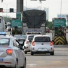 Tuyến đường cao tốc Pháp Vân-Cầu Giẽ đã được tiển khai dịch vụ thu phí tự động không dừng. (Ảnh: Việt Hùng/Vietnam+)