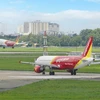 Vietjet mở bán 100.000 vé máy bay khuyến mãi giảm giá tới 99%. (Ảnh: CTV/Vietnam+)
