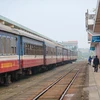 Ngành Đường sắt bổ sung thêm vé tàu đi khu vực miền Trung trong dịp Tết Quý Mão 2023. (Ảnh: Minh Sơn/Vietnam+)