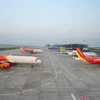 Các hãng hàng không Việt Nam đã lên kế hoạch tăng tần suất bay đến Trung Quốc sau khi nước này dỡ bỏ hạn chế bay. (Ảnh: CTV/Vietnam+)