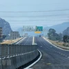 Cao tốc Mai Sơn-Quốc lộ 45 sắp được đưa vào khai thác dịp 30/4 tới. (Ảnh: Tuấn Anh/TTXVN)