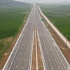 Dự án cao tốc Mai Sơn-Quốc lộ 45 đang hoàn thiện các hạng mục cuối để khánh thành vào ngày 29/4. (Ảnh: CTV/Vietnam+)