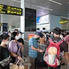 Tổng sản lượng vận chuyển trong đợt cao điểm nghỉ lễ 30/4 và 1/5 đạt 1,29 triệu hành khách. (Ảnh: PV/Vietnam+)