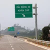 Cao tốc Bắc-Nam đoạn Mai Sơn-Quốc lộ 45 được thông xe và đưa vào khai thác, vận hành. (Ảnh: CTV/Vietnam+)