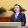 Bộ trưởng Bộ Xây dựng Nguyễn Thanh Nghị. (Ảnh: Doãn Tấn/TTXVN)