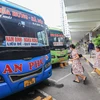 Các bến xe tại Hà Nội đã lên kế hoạch sẵn sàng phục vụ hành khách đi lại trong dịp cao điểm nghỉ lễ Quốc khánh 2/9 tới. (Ảnh: Việt Hùng/Vietnam+)