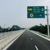 Tuyến Cao tốc Nghi Sơn-Diễn Châu được đưa vào khai thác thuộc Dự án Cao tốc Bắc-Nam phía Đông. (Ảnh: Việt Hùng/Vietnam+)
