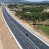 Cao tốc Trung Lương-Mỹ Thuận sắp được nâng tốc độ chạy xe lên 90km/h. (Ảnh: PV/Vietnam+)