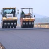Trong năm nay, Bộ Giao thông Vận tải đưa mục tiêu sẽ hoàn thành thêm 130km đường bộ cao tốc. (Ảnh: Việt Hùng/Vietnam+)