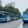 Kiến nghị dừng hoạt động loạt tuyến buýt tại Hà Nội có mức trợ giá cao kể từ ngày 1/4. (Ảnh: Việt Hùng/Vietnam+)