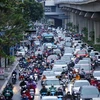 Hà Nội đưa ra phương án tổ chức giao thông phân luồng phương tiện nhằm hạn chế ùn tắc giao thông trong dịp Tết Nguyên đán sắp tới. (Ảnh: Hoài Nam/Vietnam+)