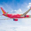 Máy bay của Hãng hàng không Vietjet Air. (Ảnh: PV/Vietnam+)