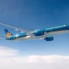 Dòng máy bay Airbus A350 thân rộng hiện đại đang được Vietnam Airlines khai thác. (Ảnh: PV/Vietnam+)