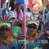 Biểu tình phản đối Chính phủ tại Bangkok ngày 17/12. (Nguồn: AFP/TTXVN)
