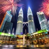 Malaysia đón hàng nghìn du khách ngày đầu Năm mới 