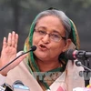 Thủ tướng Sheikh Hasina. (Nguồn: AFP/TTXVN)