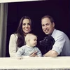 William-Kate công bố hình ảnh mới nhất về hoàng tử bé