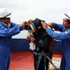Quảng Ngãi đào tạo thợ lặn giúp ngư dân yên tâm bám biển