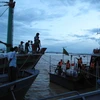 Nghệ An: Cứu sống được 7 ngư dân trên hai thuyền bị chìm