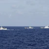 Tàu Trung Quốc cản tàu Việt Nam tiếp cận giàn khoan Hải Dương-981