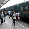 Tàu khách Hà Nội-Hải Phòng tạm thời sẽ không vào ga Hà Nội