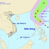 Xuất hiện bão Fung-Wong gây gió mạnh ở Đông Bắc Biển Đông