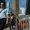 Hong Kong: Cảnh sát dỡ bỏ chướng ngại vật của người biểu tình