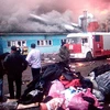 Nga: Nhiều tiểu thương của chợ Bà Côi trắng tay vì hỏa hoạn