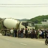 Tuyên Quang: Ôtô trộn bêtông gây tai nạn làm một người chết
