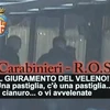 Italy: Lần đầu tiên ghi hình được "lễ tuyên thệ" của băng đảng mafia