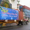 Cảng Đà Nẵng đón container hàng đầu tiên trong Năm mới 2015