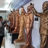 TP HCM: Đổ mẻ đồng đầu tiên đúc Tượng đài Chủ tịch Hồ Chí Minh
