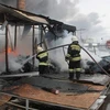 Không có người Việt nào thiệt mạng trong vụ cháy chợ ở Nga