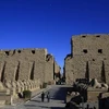 Ngôi đền Karnak trước khi vụ tấn công diễn ra. (Nguồn: AP)