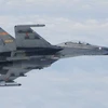 Máy bay Su-27 của Trung Quốc tiếp cận nguy hiểm đối với máy bay Nhật Bản trên không phận ở biển Hoa Đông ngày 11/6. (Nguồn: AFP/TTXVN)