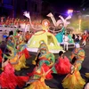 Lễ hội đường phố đa sắc màu trong Festival Biển Nha Trang-Khánh Hòa 2015. (Ảnh: Nhật Anh/TTXVN)